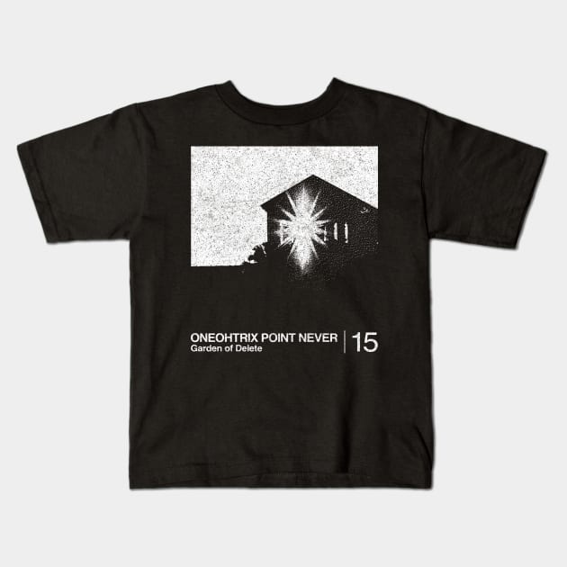 Oneohtrix Point Never / Minimalist Graphic Artwork Design Kids T-Shirt by saudade